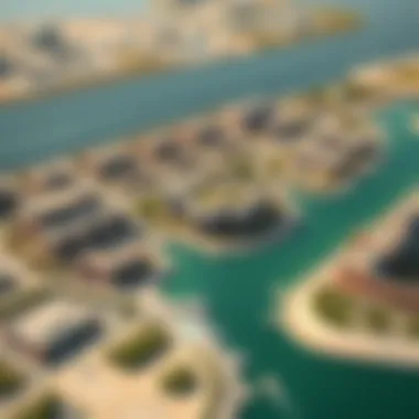 Strategic Layout of Dubai Haven An aerial view highlighting the strategic layout of Dubai Haven