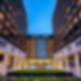 Corporate headquarters of Aldar Properties showcasing modern architecture
