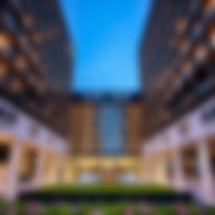 Corporate headquarters of Aldar Properties showcasing modern architecture