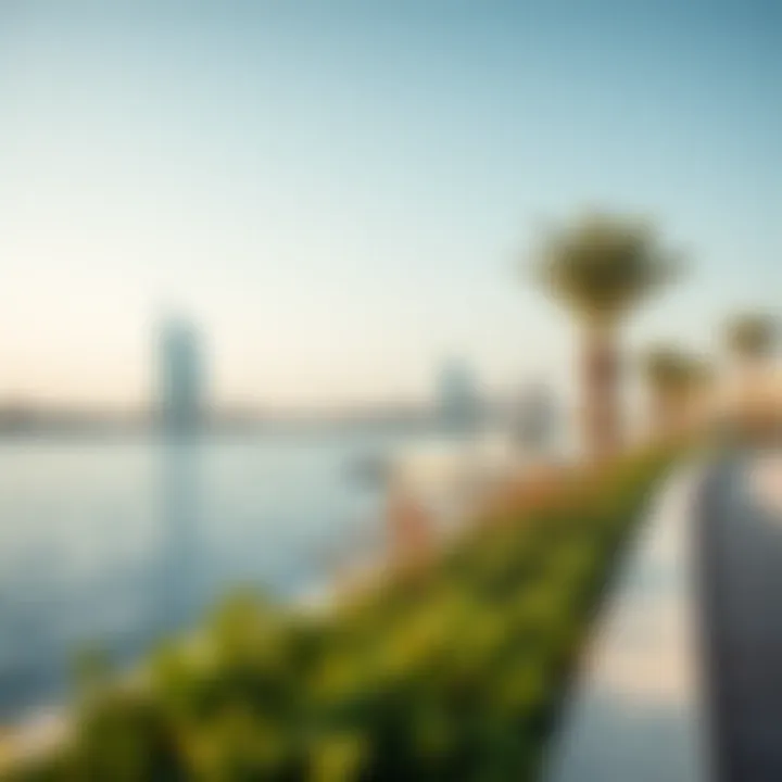 Waterfront Lifestyle Benefits on Aldar Yas Island Scenic waterfront at Aldar Yas Island highlighting lifestyle benefits