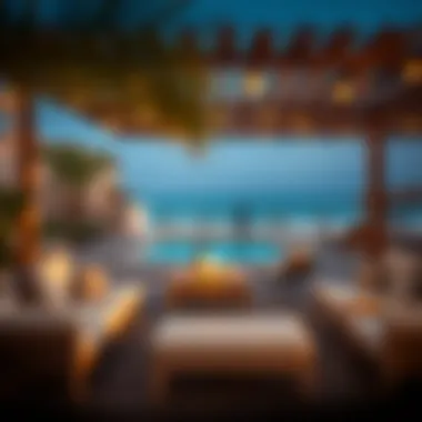 Luxurious Beachfront Amenities Luxurious beachfront amenities available at Chalet Mamzar Beach