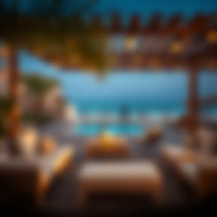 Luxurious Beachfront Amenities Luxurious beachfront amenities available at Chalet Mamzar Beach