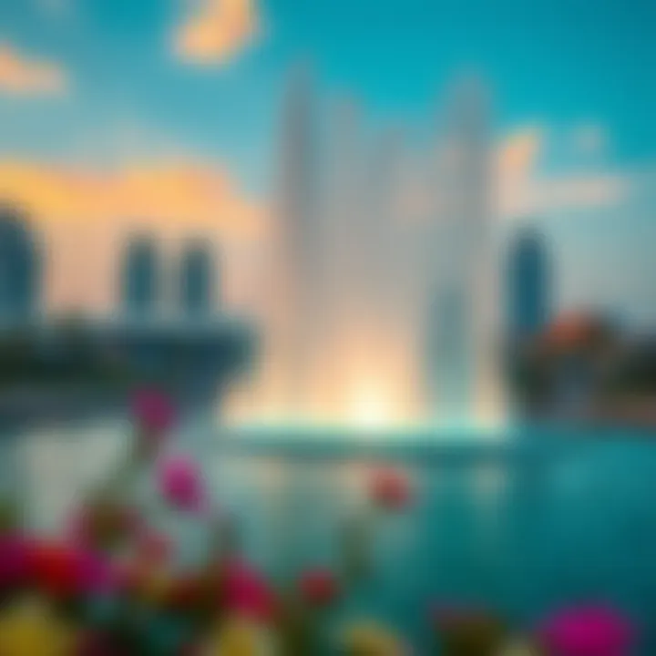Cultural significance of the Dubai Fountain, highlighting its role in community engagement and tourism