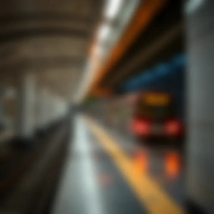 Key stations along the Dubai Metro Red Line