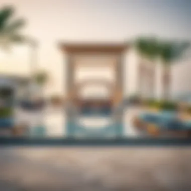 Luxurious Amenities of Al Bateen Beach Luxurious amenities at Al Bateen Beach