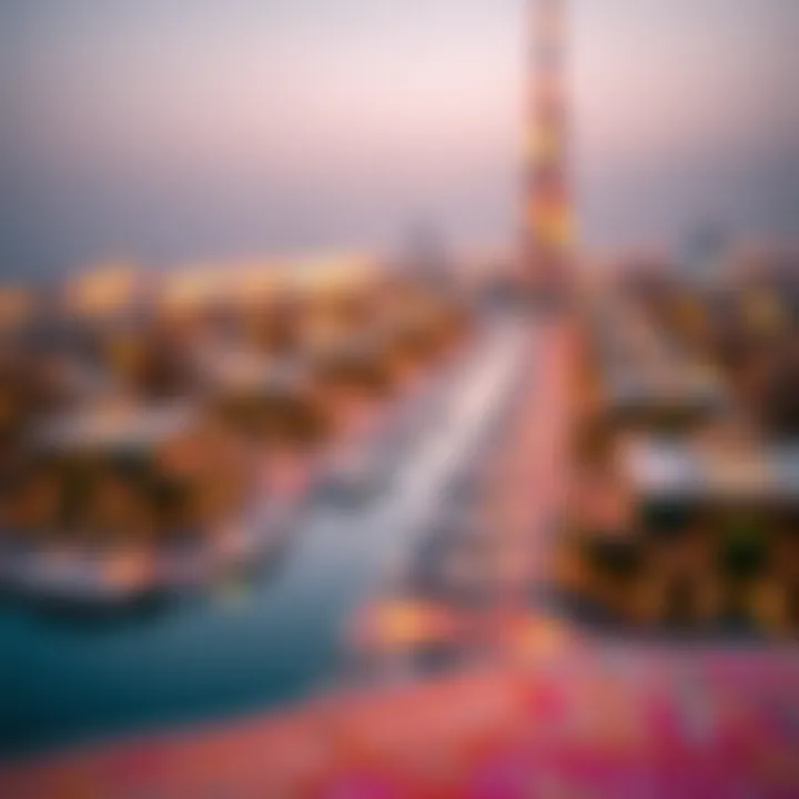 Investment opportunities highlighted on the Dubai Land Map