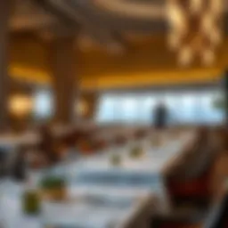 Elegant dining setup at Benjarong