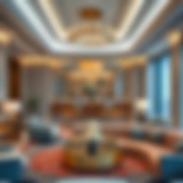 Interior amenities showcasing modern conveniences