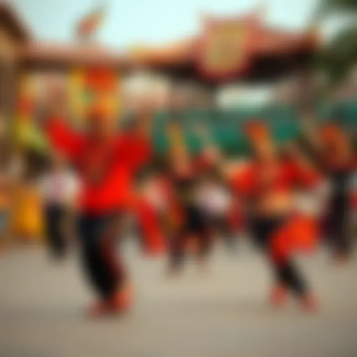 Cultural performances showcasing traditional dance