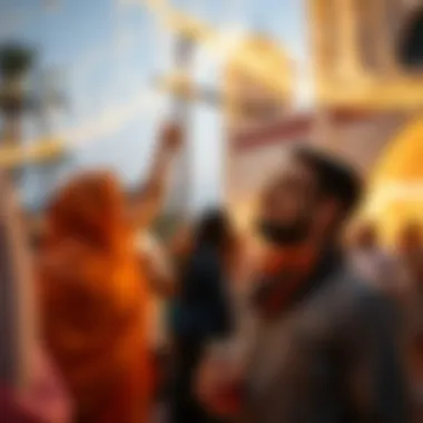 Festive gatherings during Eid in the UAE