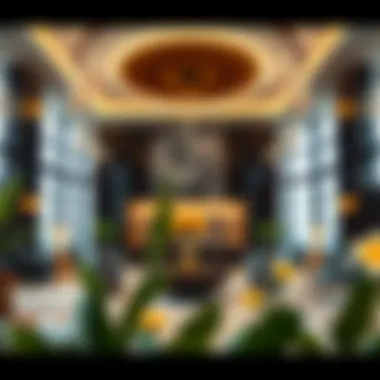 Interior Elegance of Ontario Tower Luxurious interior design of Ontario Tower common areas