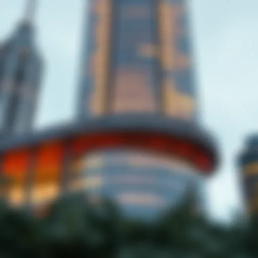 Stunning façade of Ontario Tower showcasing modern architecture