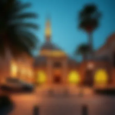 Historical landmarks surrounding Al Twar Centre showcasing its rich heritage