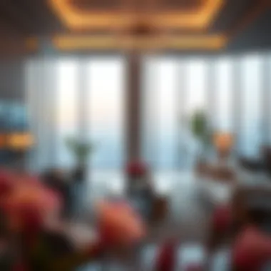 Luxurious interiors showcasing premium finishes in Damac Heights