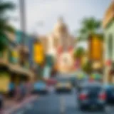 Vibrant streets of Burjuman bustling with life