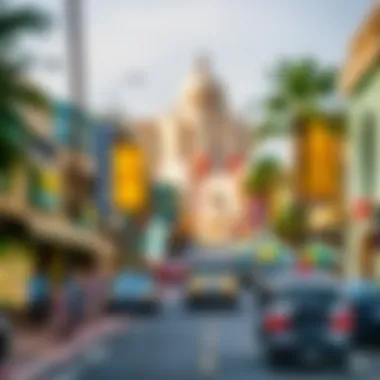 Vibrant streets of Burjuman bustling with life