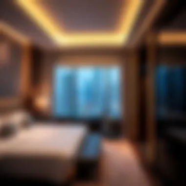 Luxurious Guest Room Interior Luxurious guest room interior at First Central Hotel
