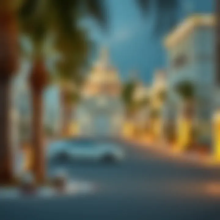 A view of Al Warqa community features