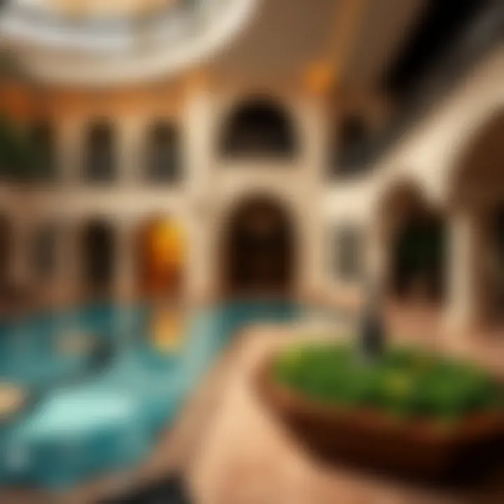 Luxurious amenities within the Ibn Battuta Gate Residence