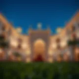 Stunning architectural view of the Ibn Battuta Gate Residence