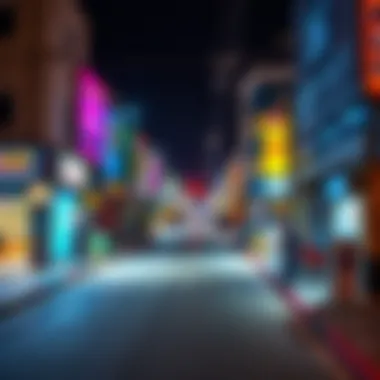 Accessibility routes leading to Meena Bazaar