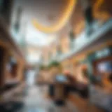 Interior view showcasing the unique design and ambiance of Oasis Mall Dubai