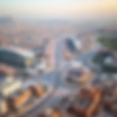 A Stunning Overview of Al-Wathba Panoramic view of Al-Wathba's residential area