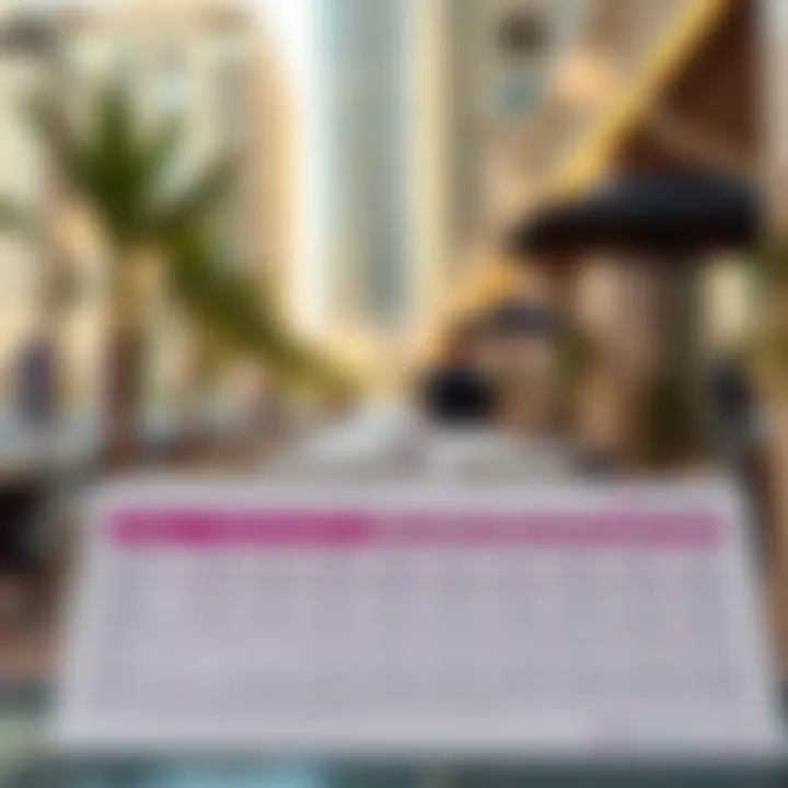 Affordable Rental Pricing in Deira Affordable rental pricing chart