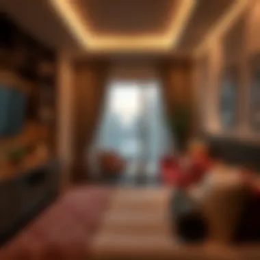 Cozy Room Options in International City Cozy room interior reflecting rental options in Dubai