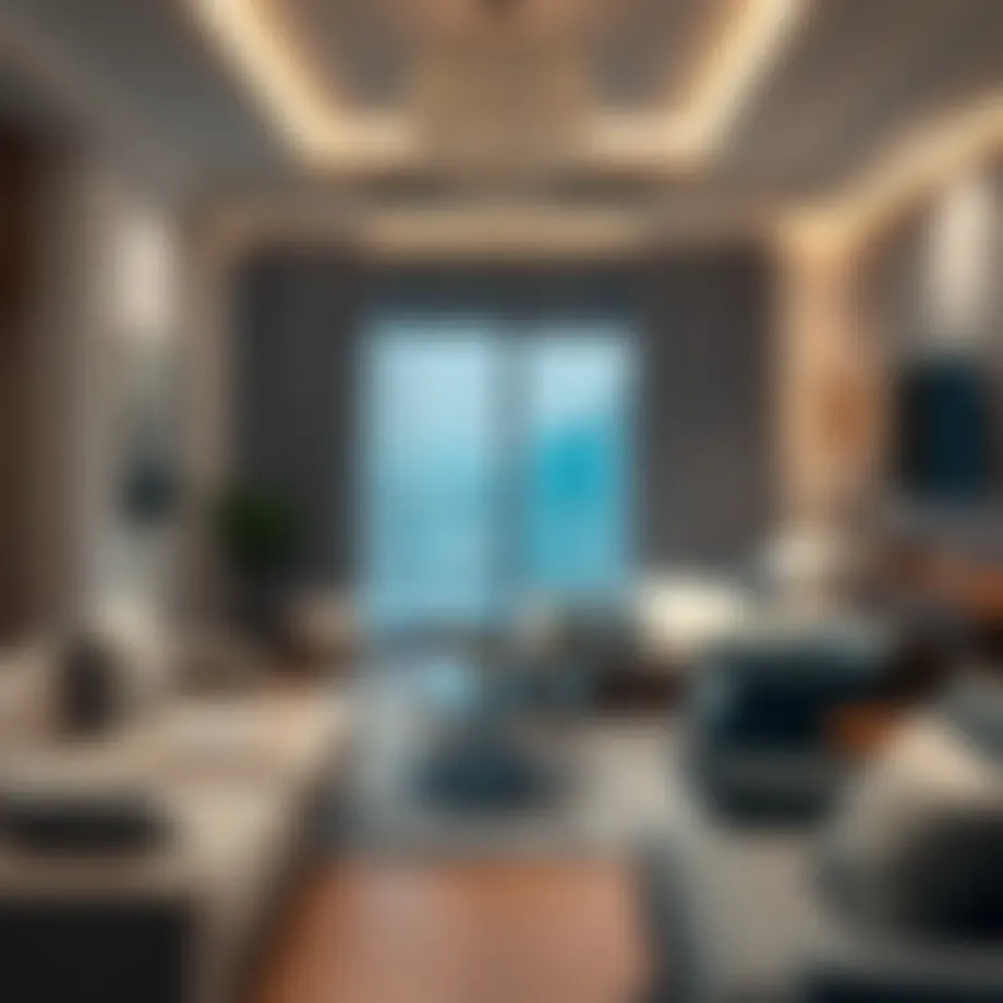 Elegant shared living space in Dubai