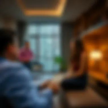 Investors Analyzing Real Estate Trends Investors analyzing real estate trends