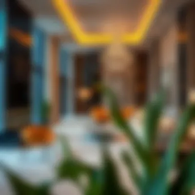 Interior amenities highlighting luxury living in Sheikha Noora Tower