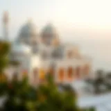 Stunning view of Tilal Al Ghaf's architectural design