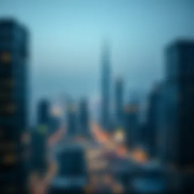 Stunning Skyline Views from Virtuzone View of the Dubai skyline from Virtuzone office location