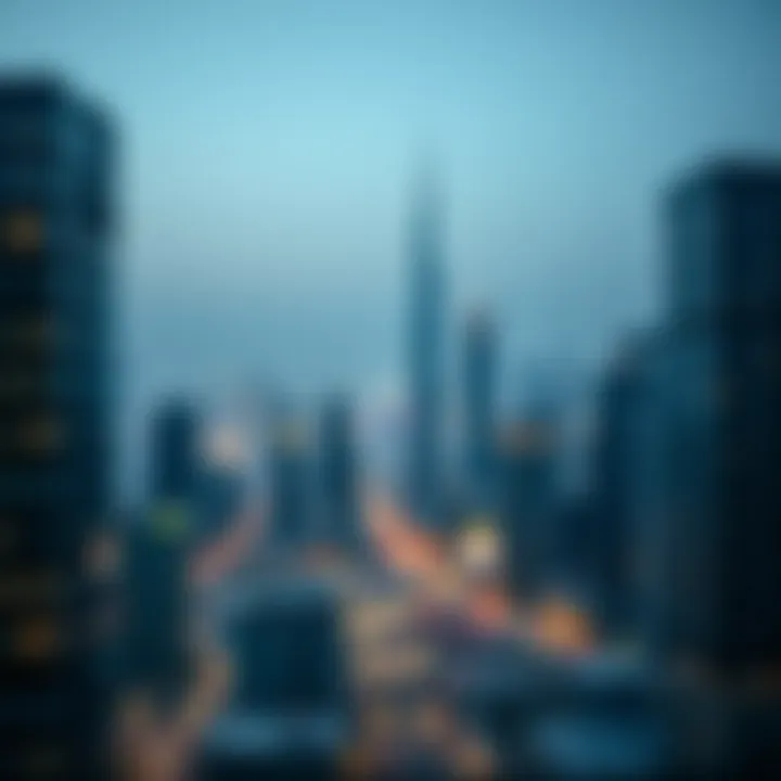 Stunning Skyline Views from Virtuzone View of the Dubai skyline from Virtuzone office location