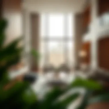 Interior layout showcasing spacious living in Wilton Park Residences