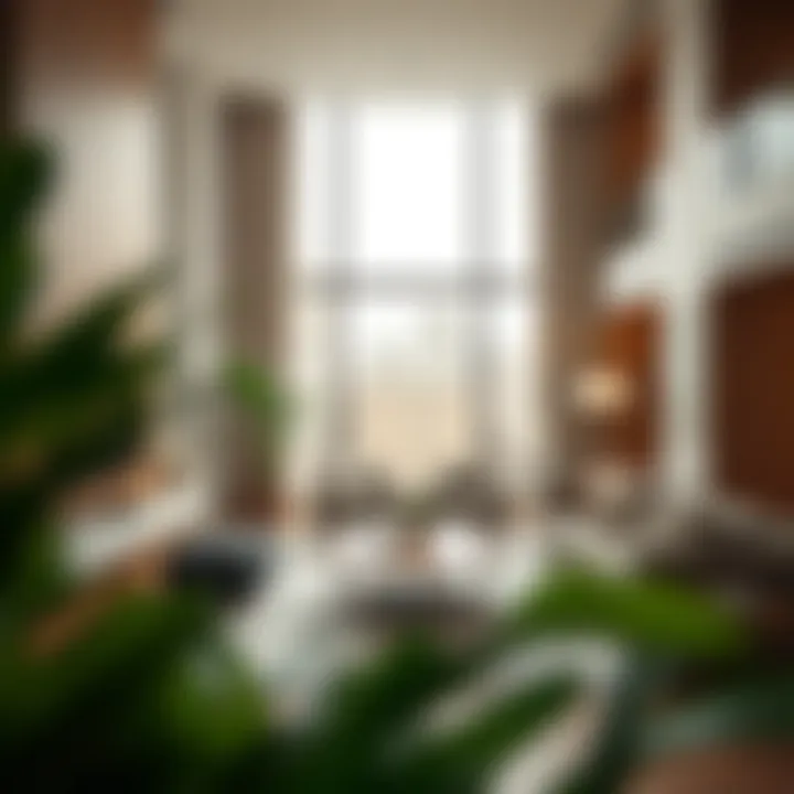 Interior layout showcasing spacious living in Wilton Park Residences