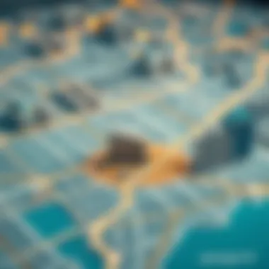 Map highlighting the strategic location of Hyatt Regency Deira in Dubai
