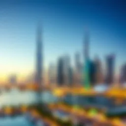 Dubai skyline showcasing economic growth
