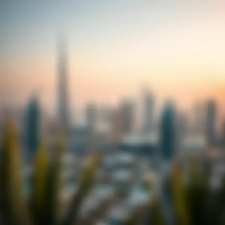 Stunning skyline view of Dubai's architectural marvels