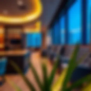 Amenities available at Millennium Montrose Hotel Apartment including lounge and fitness center