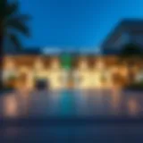 Mirdif City Center parking entrance showcasing modern facilities