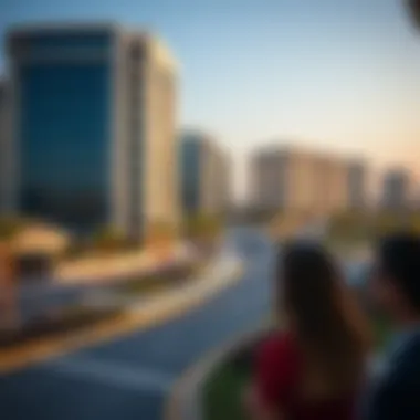 Connectivity options around the Nad Al Sheba Gardens