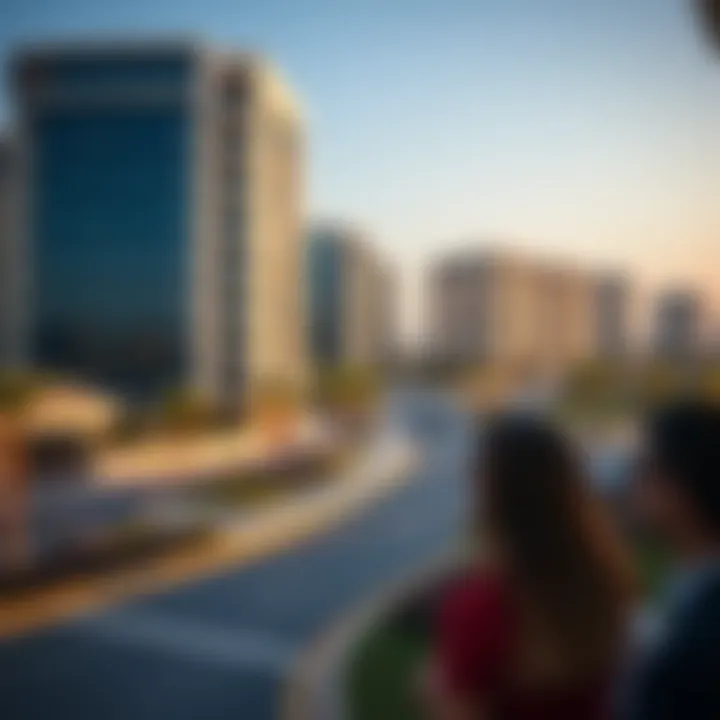 Connectivity options around the Nad Al Sheba Gardens