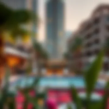 Nearby amenities and leisure spaces around Regal Tower