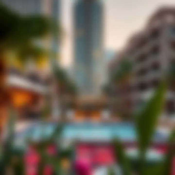 Nearby amenities and leisure spaces around Regal Tower