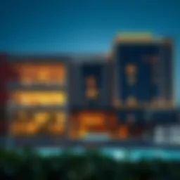 Stunning exterior view of Paramount Hotel and Residences showcasing modern architecture