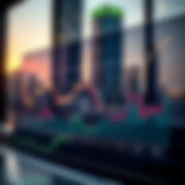 Graphs showing trends in the Dubai property market