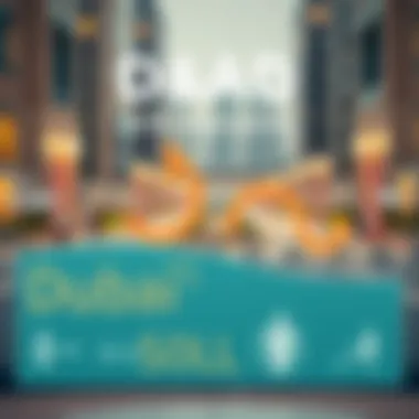 Infographic illustrating Dubai's entry regulations and accessibility