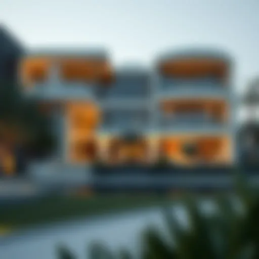 Modern Architectural Masterpiece in Dubai Luxurious villa showcasing modern architecture in Dubai